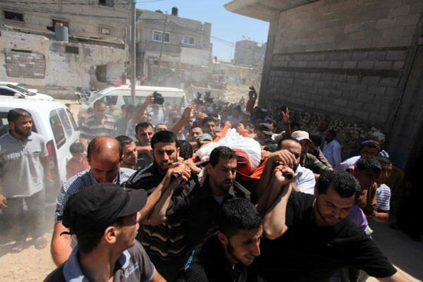 Israeli strike kills 2, Gaza death toll hits 2,088