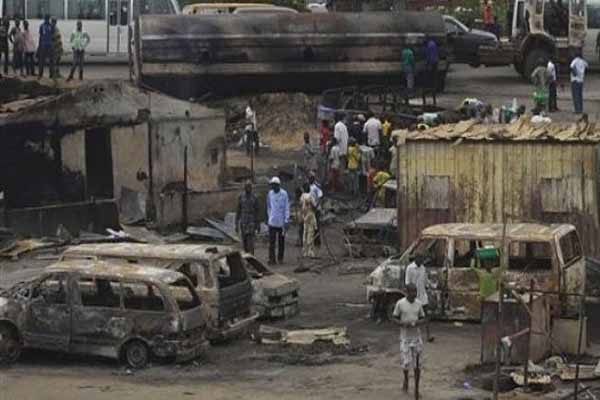 Nigerian fuel tanker explosion kills at least 36