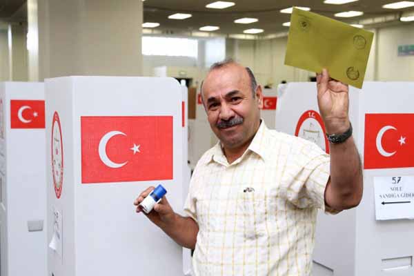 Majority of Turkish expat votes go to Erdogan