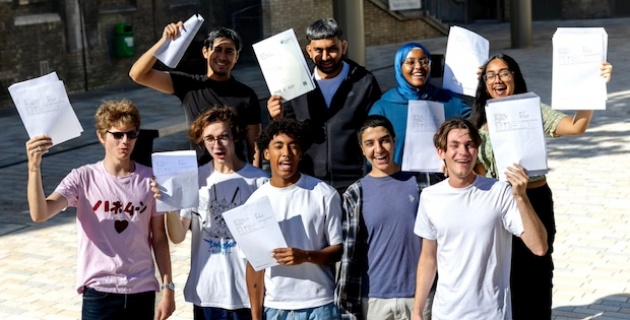 Islington students celebrate achievements in their A Level