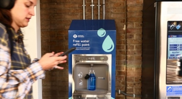 London Overground further expands drinking fountain network