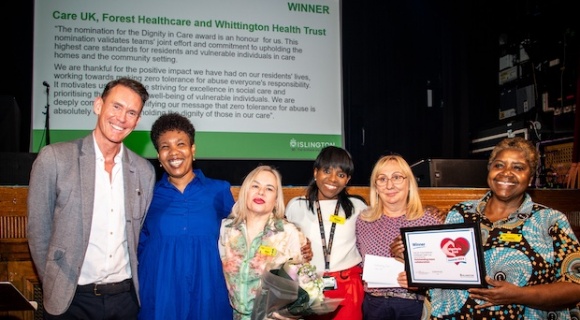 Dignity in Care Awards which took place at Islington Assembly Hall