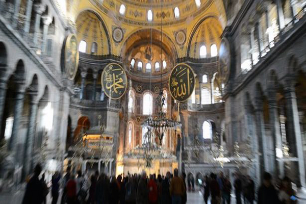 Hagia Sophia Museum is Turkey's top visited site