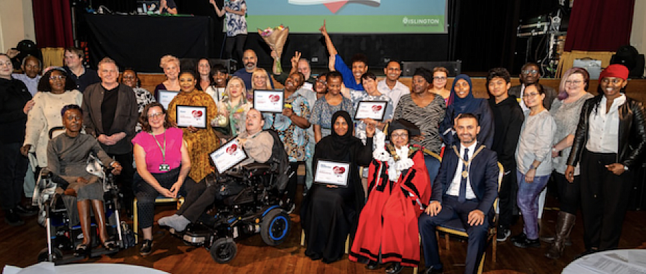 Dignity in Care Awards which took place at Islington Assembly Hall