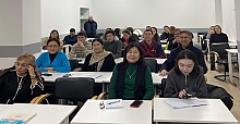 Kazakh National University officially inaugurated a Turkish language course for students 